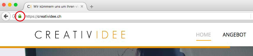 HTTPS Verschlüsselung SSL-Zertifikat