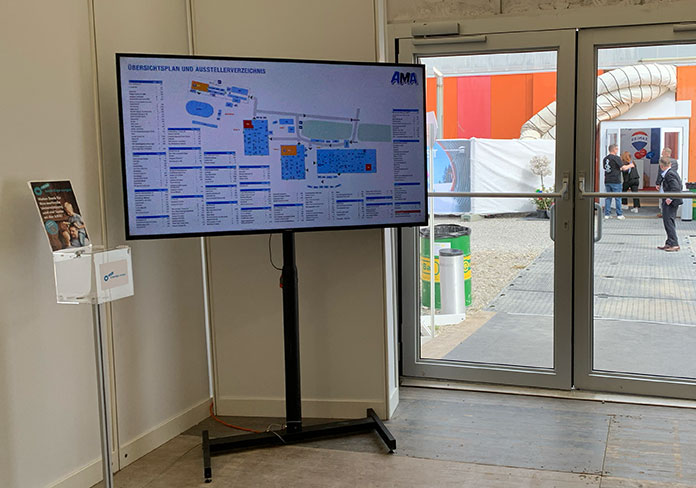 AMA Ausstellerverzeichnis Bildschirm