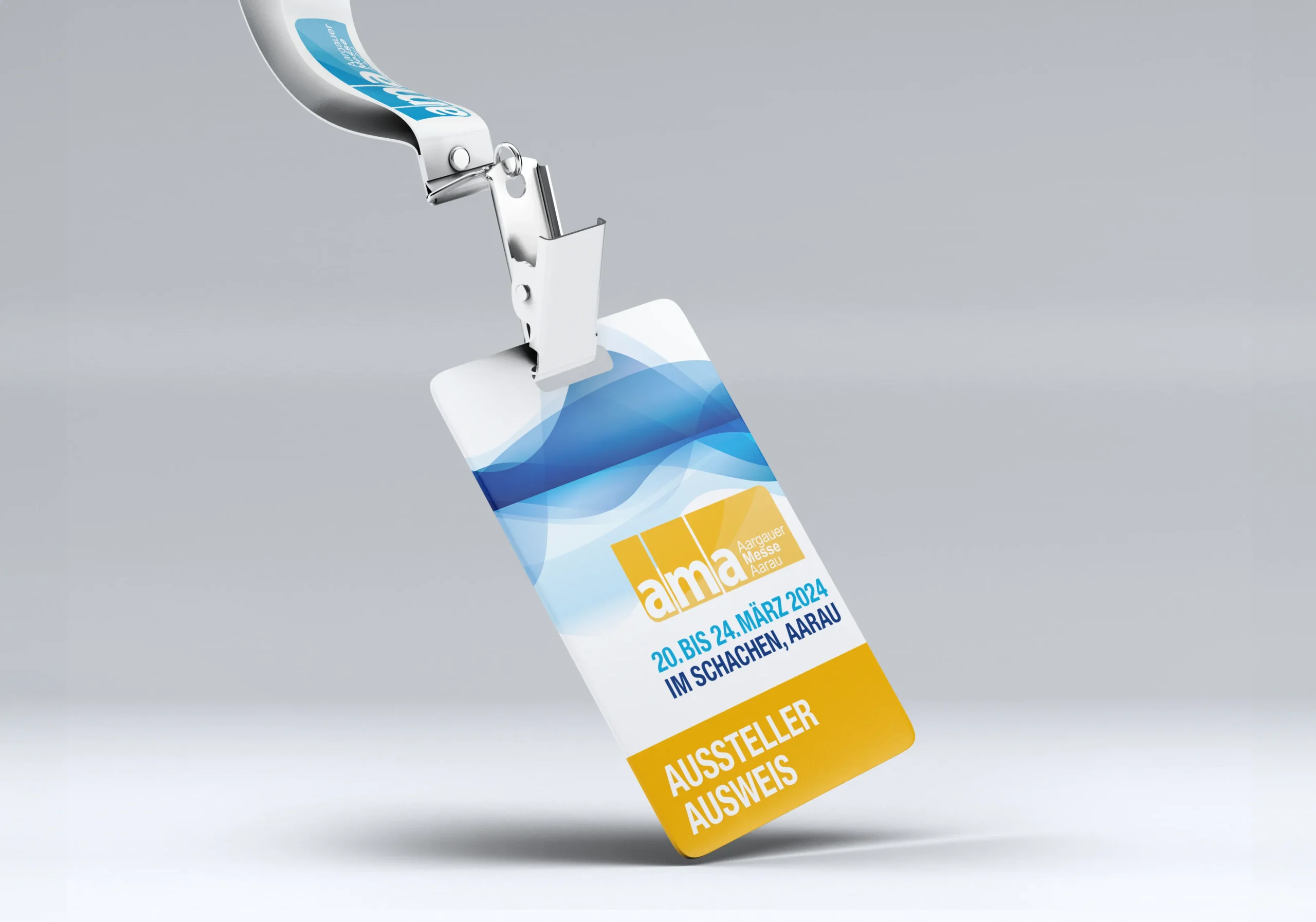 Ausstellerausweis-AMA AMA Aargauer Messe