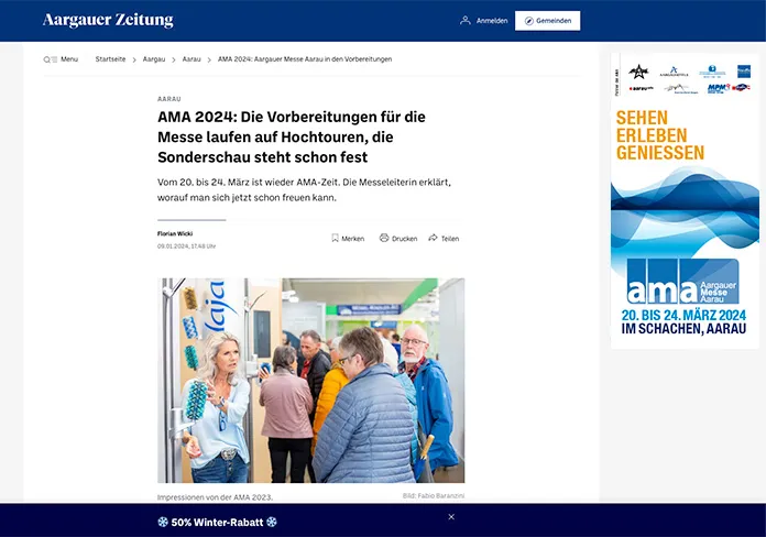 Werbebanner AMA Werbebanner AMA